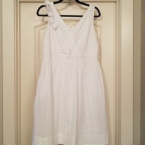 Cute White Eyelet Dress